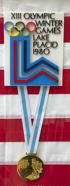 1980 Men's USA Olympic Hockey Miracle on Ice Framed Display