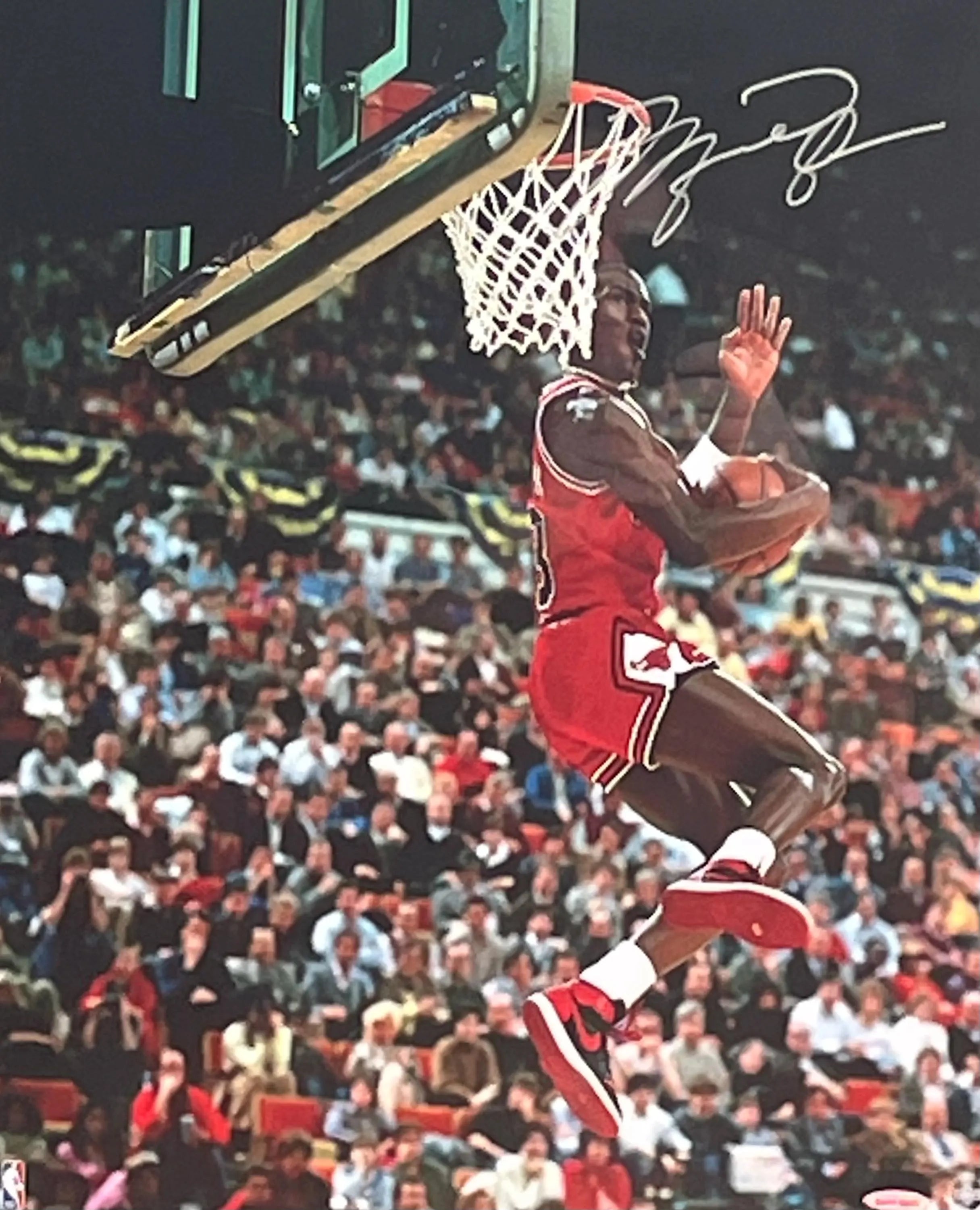 Michael Jordan Signed 16” x 20”  Photo Custom Framed UDA Certified