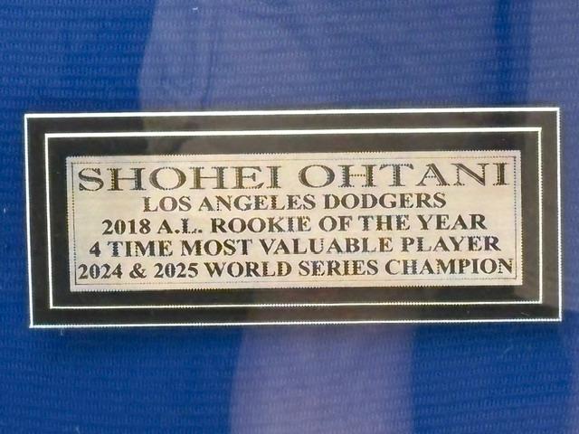 Shohei Ohtani Signed Los Angeles Dodgers Jersey Custom Framed Fanatic Certified