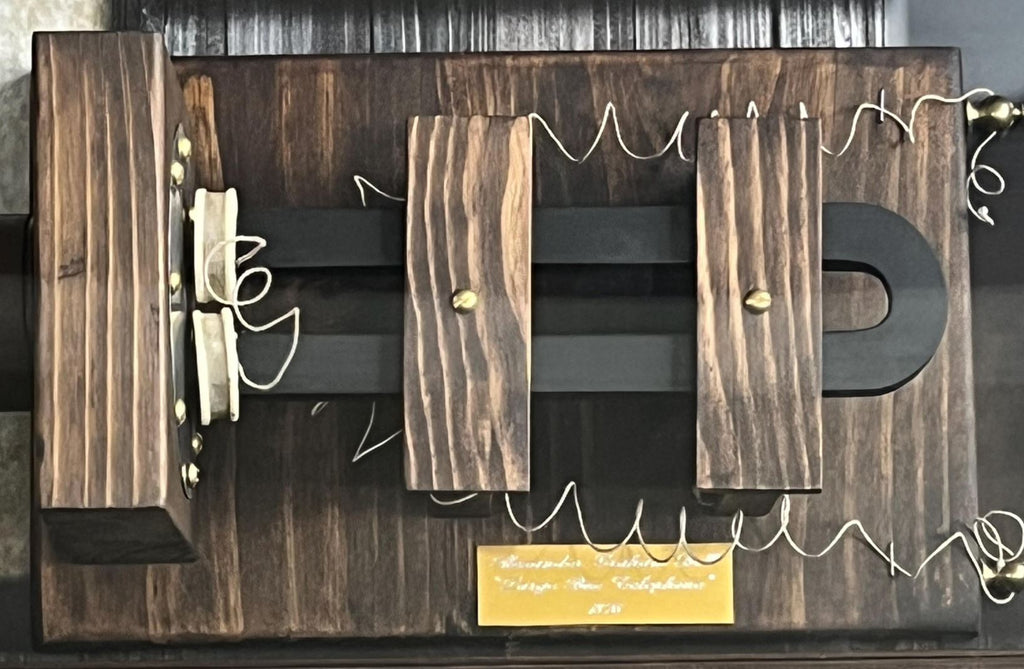 Alexander Graham Bell Signed Cut Shadowbox Display