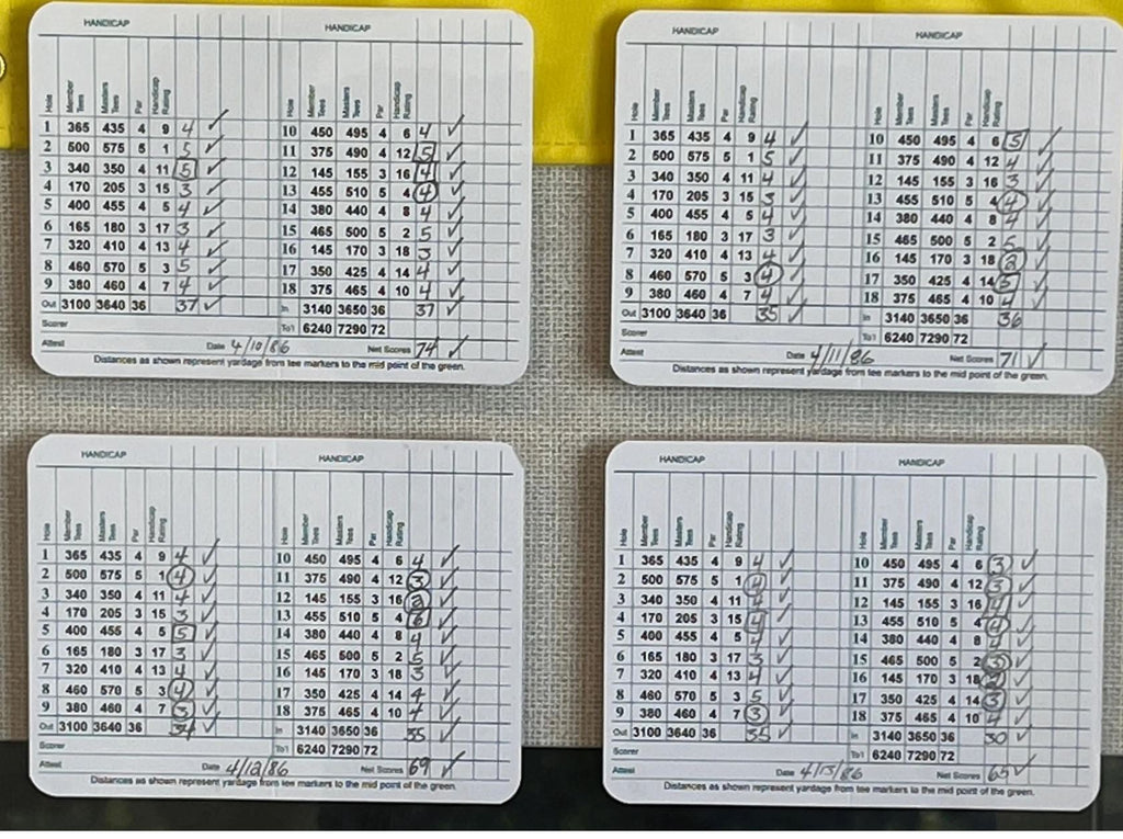 Jack Nicklaus Signed Masters Flag Shadowbox Display Beckett Certified