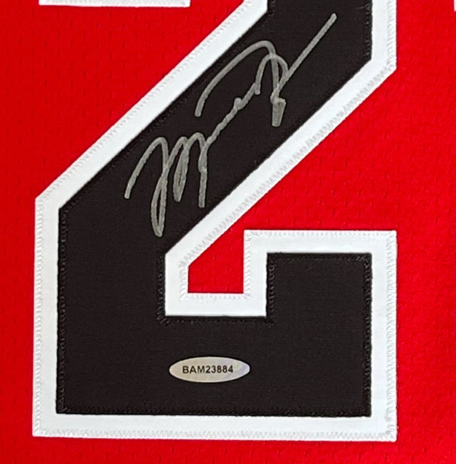 Michael Jordan Signed Jersey UDA Upper Deck Authentication