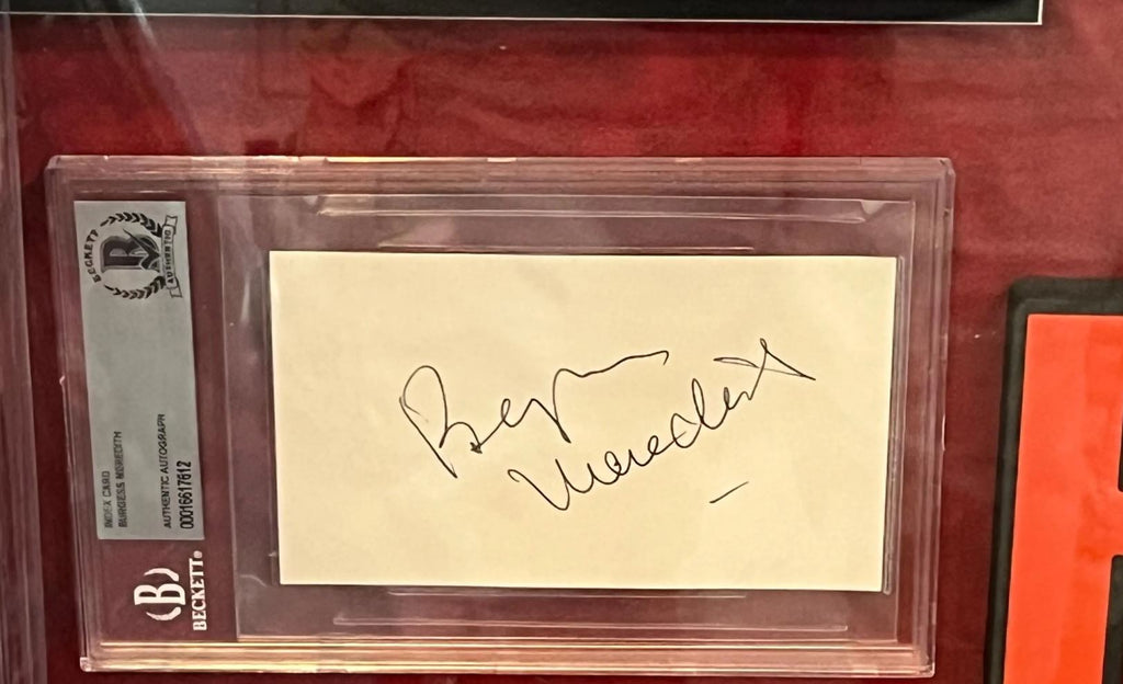 Cast of ROCKY Signed Collage Shadowbox Certified Signatures