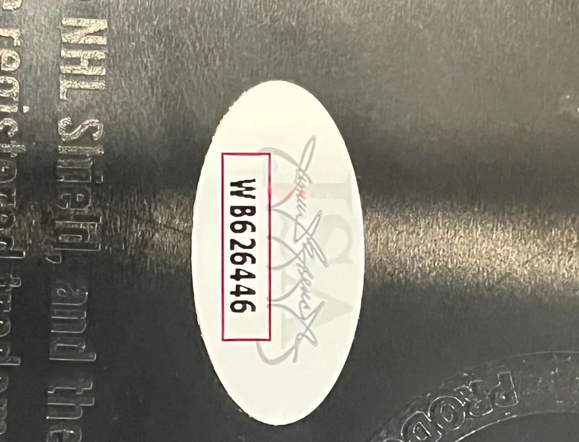 Sam Bennett Signed Replica Mini Stanley Cup with custom hand painted photo. JSA Certified