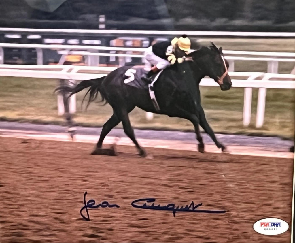 Triple Crown winning Jockeys Signed Photos custom framed Certified